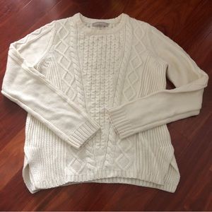 Banana republic white sweater